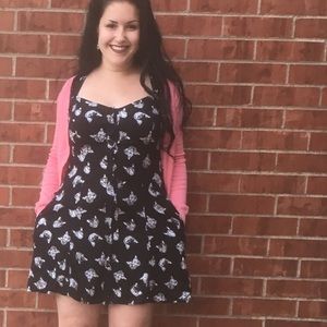 Cat print dress
